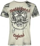 Футболка Motörhead Logo England, серый - фото