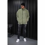 Толстовка Megaman Plüsch Zipper Pullover, зеленый - фото 4