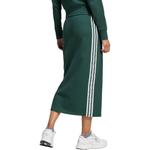 Женская повседневная длинная юбка Adidas Originals, зелёная - фото 3