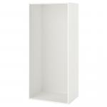 Каркас гардероба PLATSA IKEA, 80x55x180 см, белый - фото