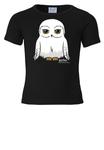 Футболка Logoshirt Harry Potter Hedwig, черный - фото
