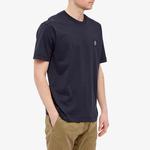 Футболка patch logo t-shirt 'navy' Stone Island, синий - фото 3