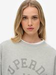 Расслабленный кроссовер Athletic Essentials Superdry, Grey Marl - фото 4