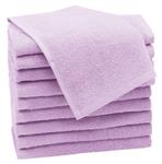 Гостевые полотенца набор  Zollner, сиреневый - фото