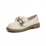 Женские лоферы Black/Beige DAPHNE - фото 6