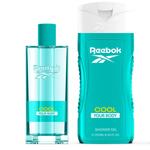 Reebok Cool Cosmetics Set Туалетная вода 100 мл + гель 250 мл - фото 2