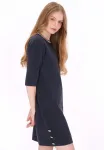 Платье-Свитер Dreimaster, Navy - фото 4
