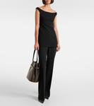 Кожаные ботинки-носки Toteme, Bark - фото 3