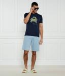 Джинсовые шорты Regular fit Emporio Armani, синий - фото 2