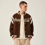 Бейсбольная куртка унисекс Coca-Cola, Черный (с хлопком) - фото 7