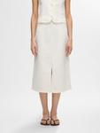 Юбка SELECTED, белый - фото
