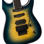 Электрогитара Jackson Pro Plus Series Soloist SLA3Q, Amber Blue Burst - фото 6
