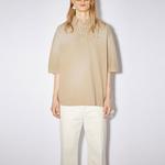 Acne Studios Поло для мужчин, темно-коричневое - фото 5