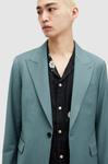 MOAD BLAZER пиджак из смесовой шерсти AllSaints, бирюзовый - фото 3