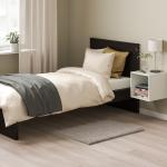 Ковер длинноворсовый, бежевый, 60х90 см, LINDKNUD IKEA - фото 2