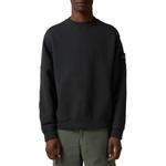 Свитшот с нашивкой-логотипом STONE ISLAND, черный - фото 4