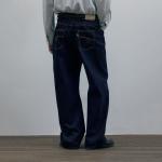 Джинсы унисекс C2H4, светло-голубой - фото 5