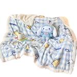 Sanrio Плед Hello Kitty My Melody розовый - фото