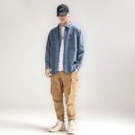 Рубашка унисекс Jeep, темно-синий - фото 7