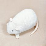 Плюшевая кукла мышь высота 35см/50см X3COMMUNE, белый - фото 7