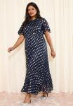 Платье Friends Like These Maxi dress, Navy/Blue - фото 2