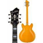Электрогитара Hagstrom Super Viking Flame Maple Dandy Dandelion - фото 3
