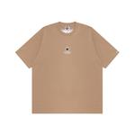 Футболка A Bathing APE Moonface Clover Aape, коричневый - фото