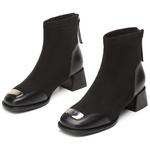 Ботинки Martin Boot женские Kekafu, коричневый - фото 3