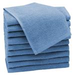 Гостевые полотенца набор  Zollner, темно-синий - фото