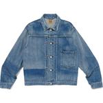 Коллекция Denim Джинсовая куртка унисекс индиго Human Made - фото