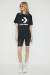 Хлопковая футболка Converse, черный - фото 3