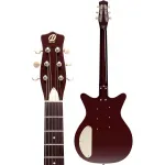 Электрогитара Danelectro '59 Triple Divine, темный бордовый - фото 4