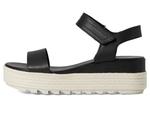 Туфли SOREL Cameron Flatform Sandal, Black/Chalk - фото 4