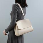 VINEY Кожаная сумка через плечо, Coffee - фото 10