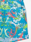 Шорты с принтом Baroque Versace Kids, синий - фото 3