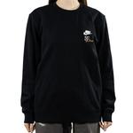 Унисекс худи Nike черное - фото 5