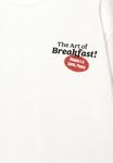Футболка PULL&BEAR BREAKFAST GRAPHIC, White - фото 6