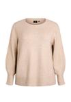 Джемпер Zizzi Jumper, Simply Taupe Mel/Mottled Beige - фото 4