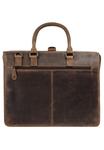Портфель, натуральная кожа BAGAN, коричневый - фото 4