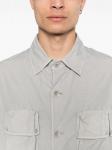 C.P. Company куртка-рубашка с декором Lens, серый - фото 5