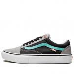 Кеды Vans Skate Old Skool 'Gray Black Green', черный - фото