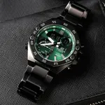 Мужские часы EDIFICE Green ECB-10YDC-3APR CASIO - фото 2