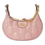 Сумка gg matelasse mini bag 'light pink' Gucci, розовый - фото