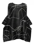 Короткое платье / туника Pause, черного цвета Pleats Please Issey Miyake - фото