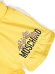 Moschino Kids Teddy-Bear-print jersey shorts, желтый - фото 3