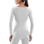 Спортивный топ Skins DNAmic Sleep Recovery Long Sleeve Compression, серый - фото 2