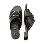 Кожаные тапочки Erin 19 Liu Jo, черный - фото 3