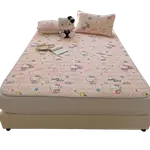 Покрывало Two Three Piece Set Foldable Students Dormitory Single Air Conditioning Mat Sanrio, синий - фото 9