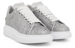 Alexander McQueen Oversized Silver Holographics Glitter Women's - фото 3