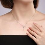 Цирконовое ожерелье для женщин TRUE ME, серебро - фото 12